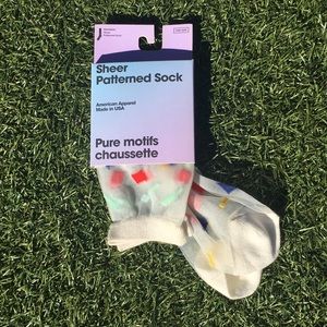 American Apparel Patterned Socks